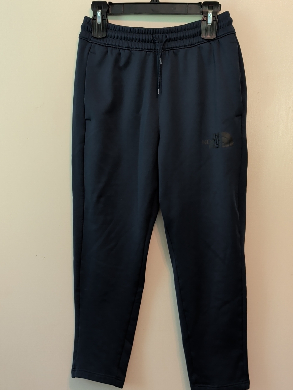 The North Face Men's Dark Navy Drawstring Jogger Pants Sweatpants Lounge Gym